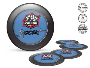 Rim stickers High-End Quality Racing Dome Labels